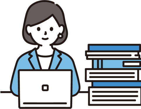 ヒアリング・調査のイラスト